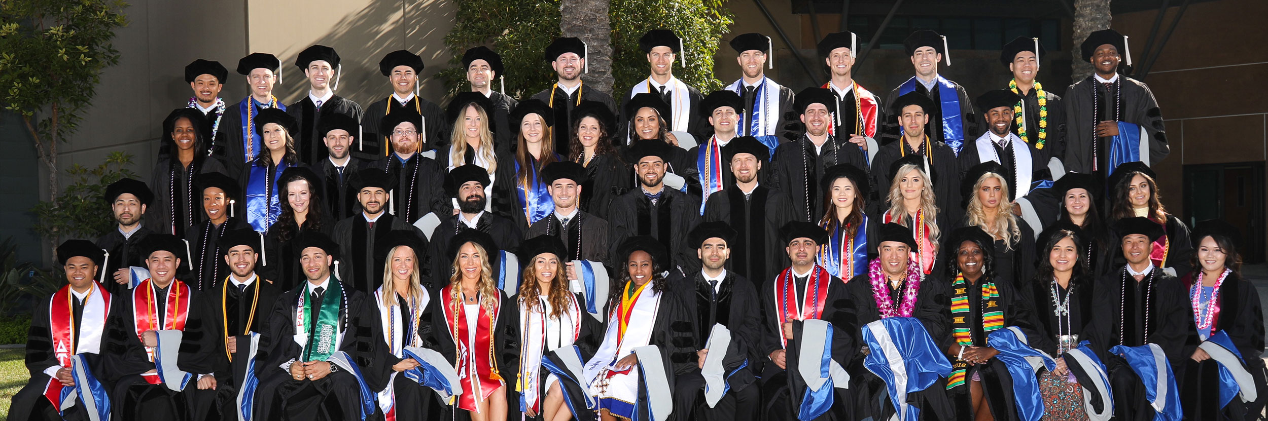 School picture of graduating Fair Oaks students