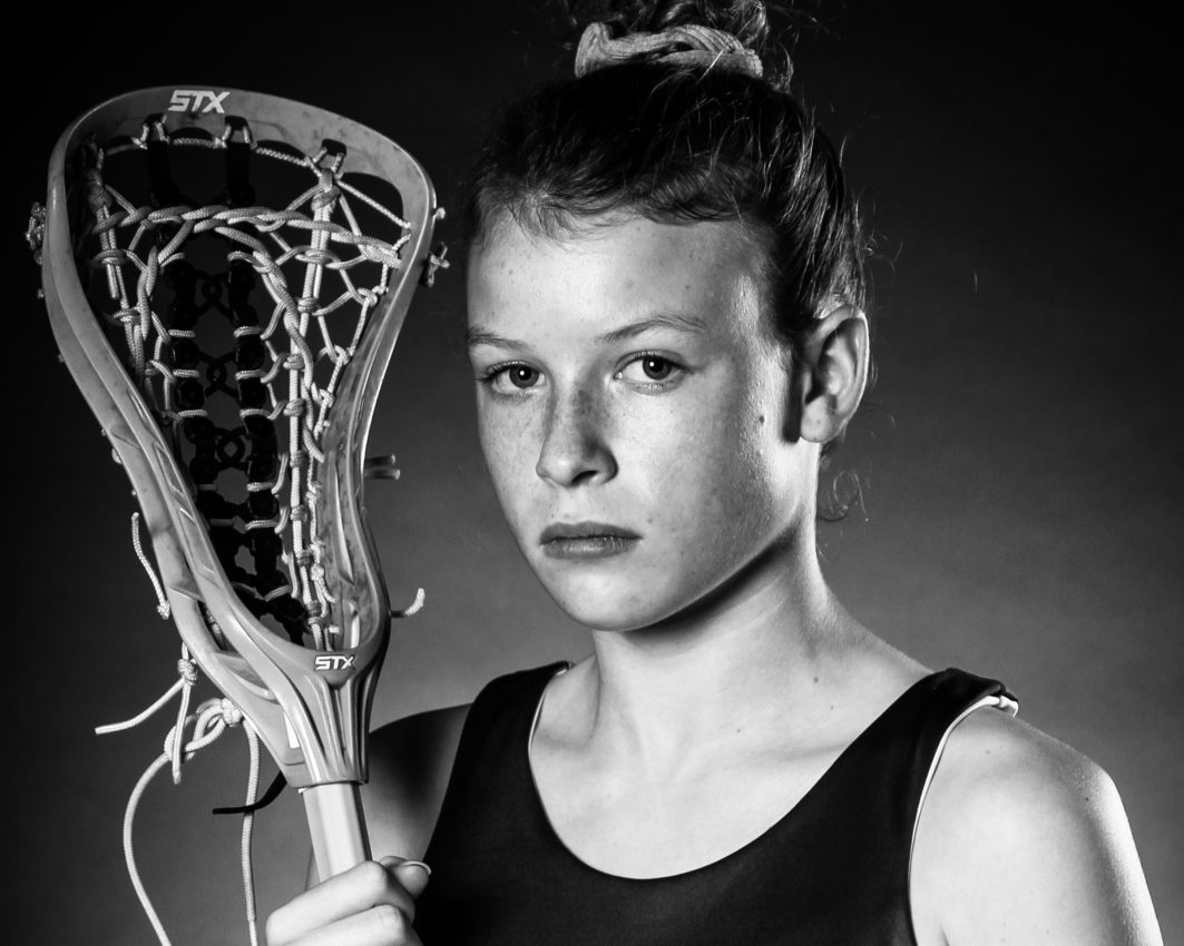 youth sports portrait pose