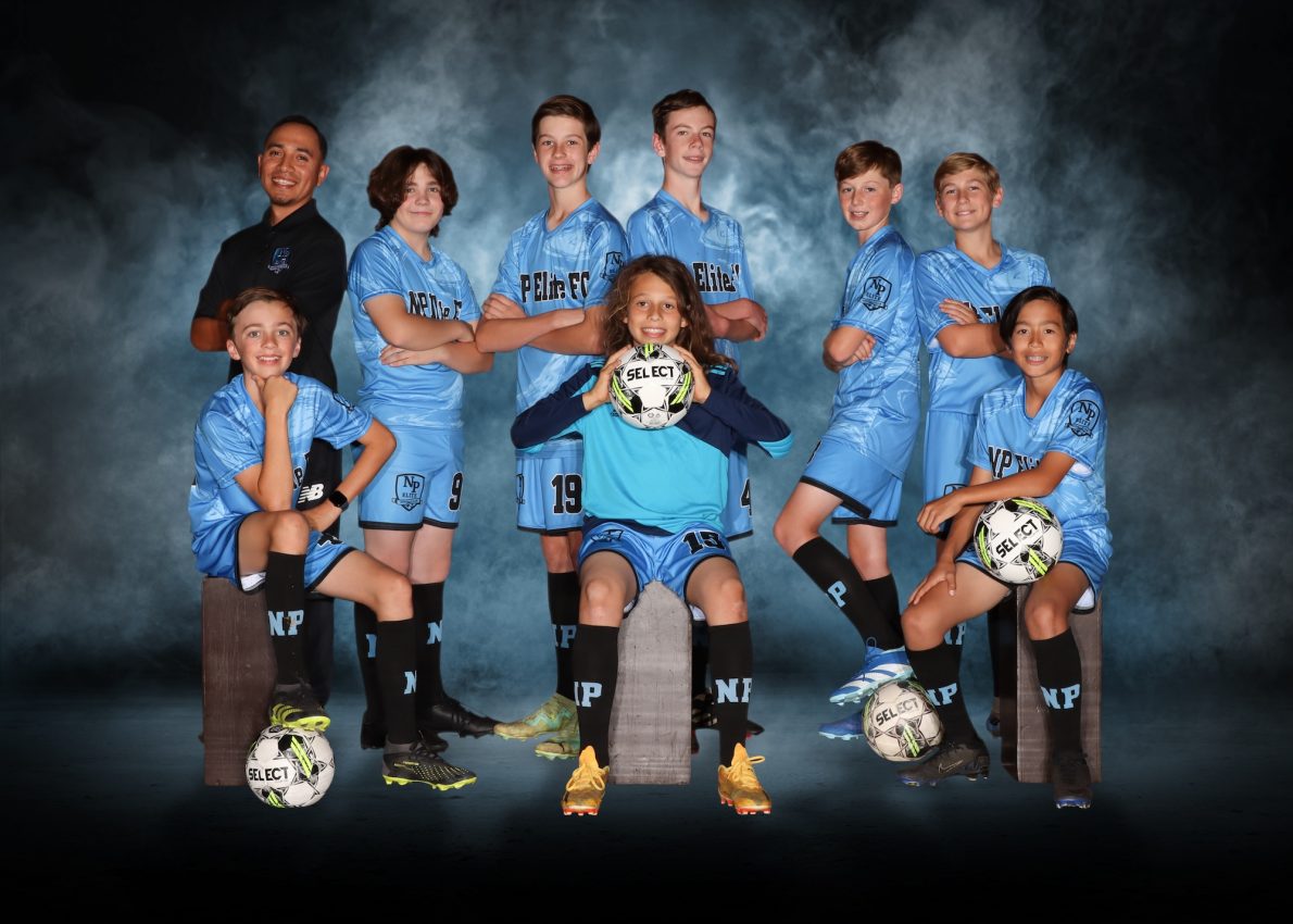 Students smiling and posing for school photos in Rancho Cordova, CA