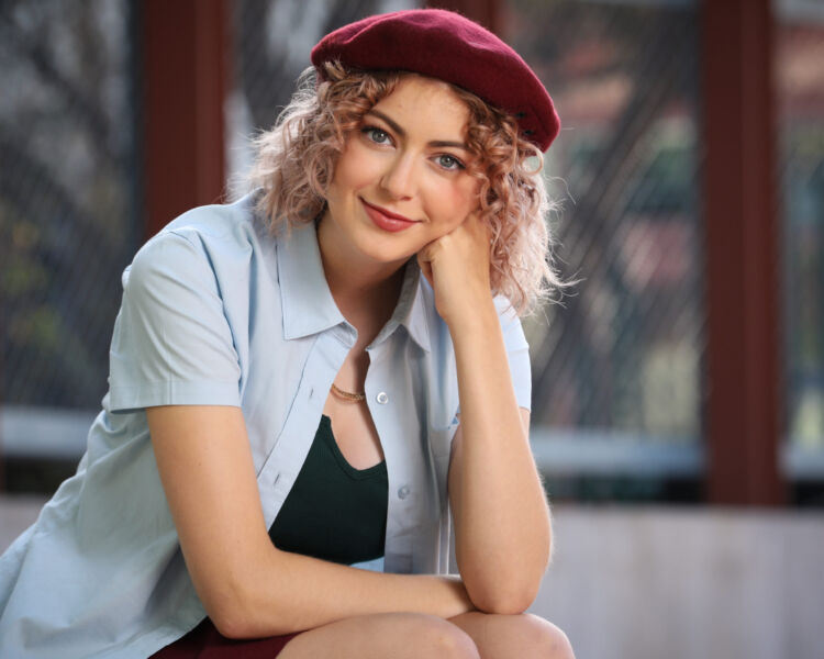 High School Portrait - Female Outdoors
