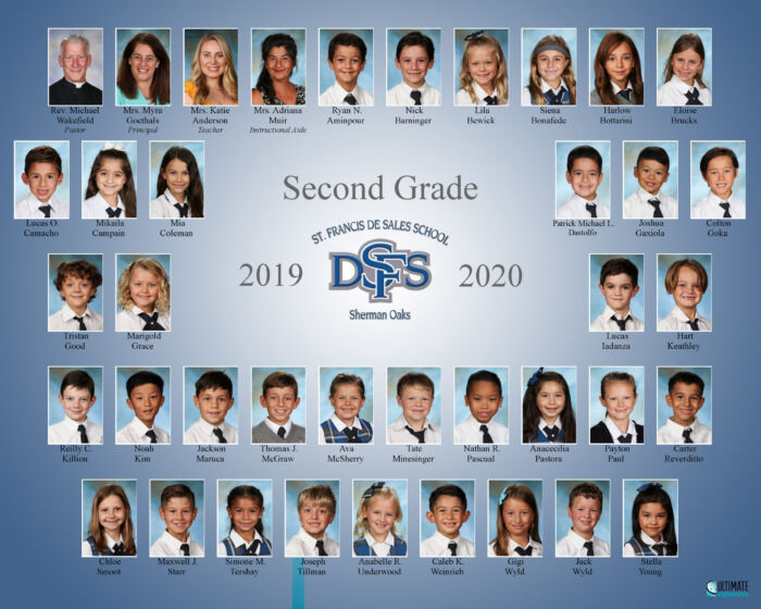 second grade class photos